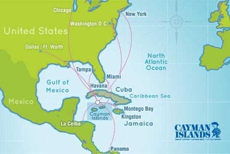 Cayman-Air-destination-map Cayman-Air-destination-map